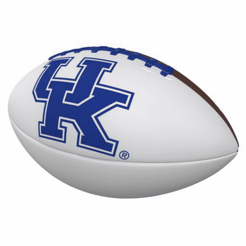 Kentucky Wildcats Official Size Logo Autograph Football