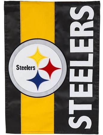 Pittsburgh Steelers - Striped House Flag