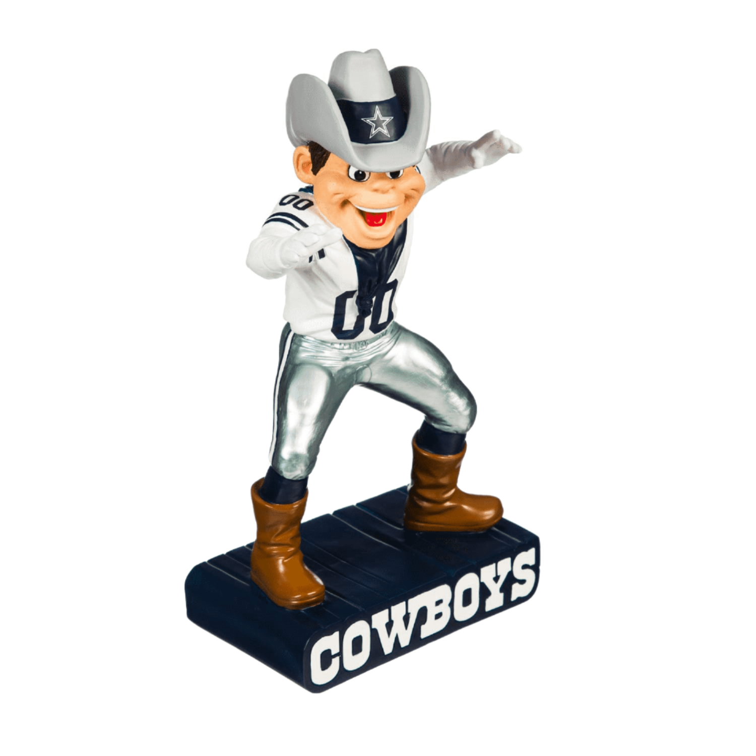 Evergreen Dallas Cowboys Mascot Statue