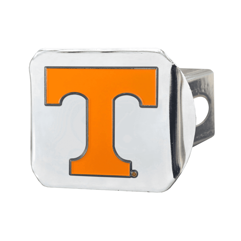 Tennessee Volunteers Chrome Color Hitch Cover