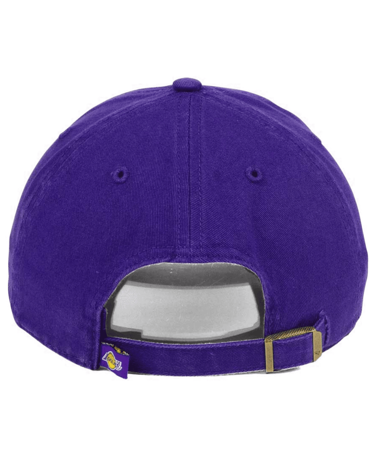 Los Angeles Lakers Purple Clean Up Adjustable Hat