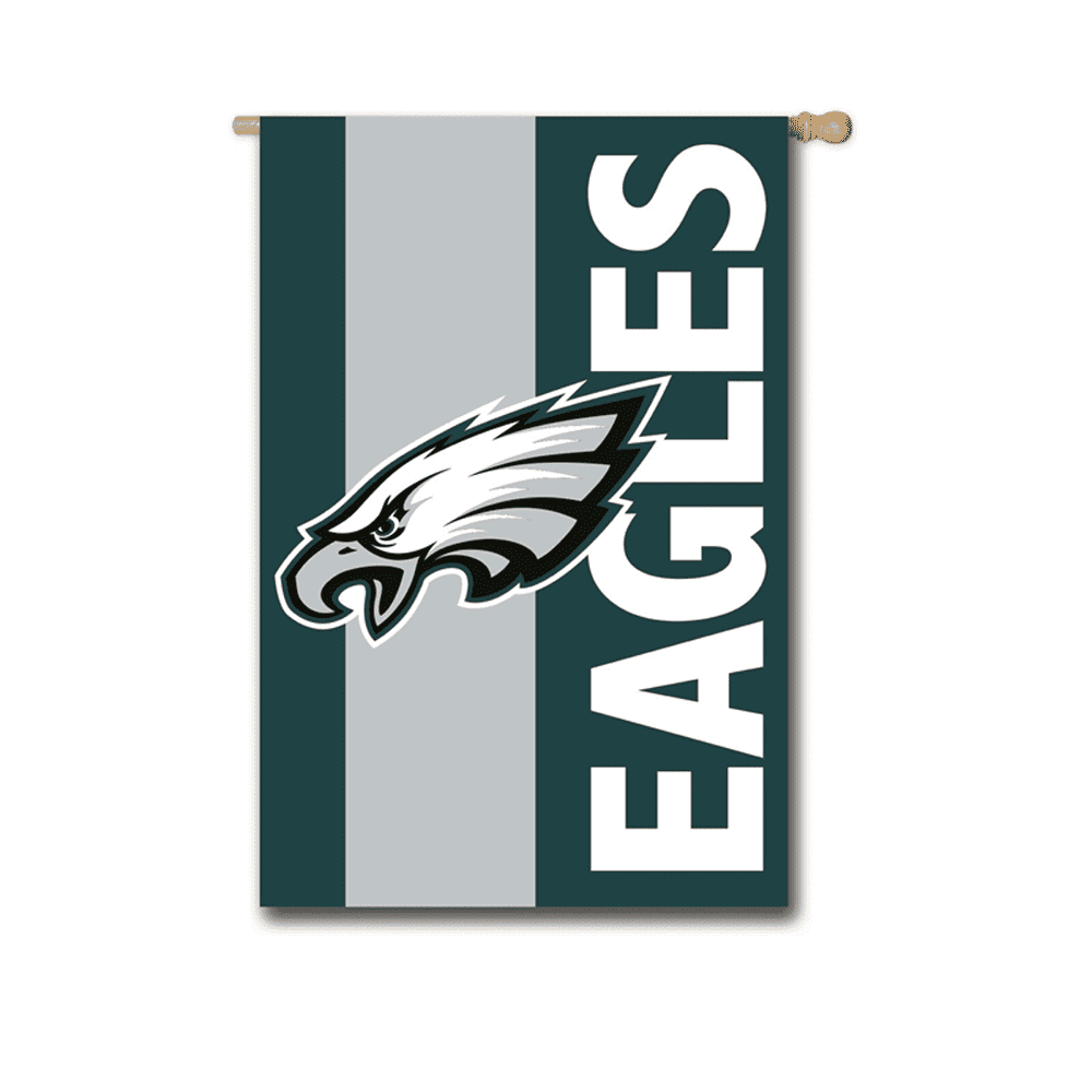 Evergreen Philadelphia Eagles Embellished House Flag