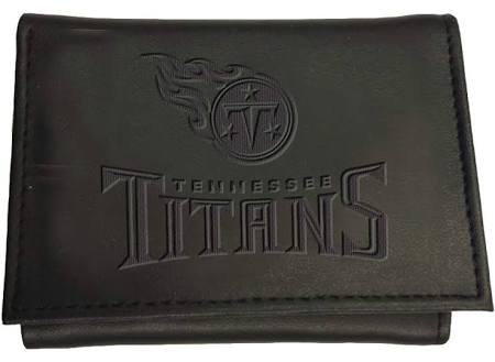 Tennessee Titans - Leather Black Trifold Wallet