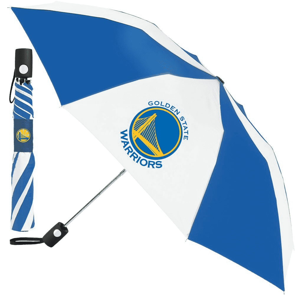 Golden State Warriors - Auto Folding Umbrella