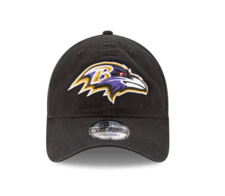 Baltimore Ravens - 9Twenty Core Classic Black Hat, New Era