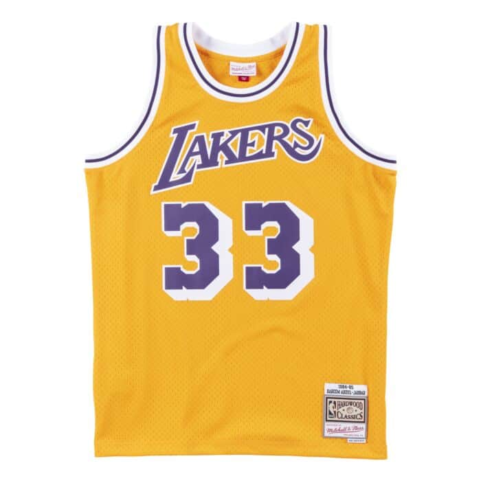 Los Angeles Lakers - NBA Kareem Abdul-Jabbar '84 Swingman Jersey