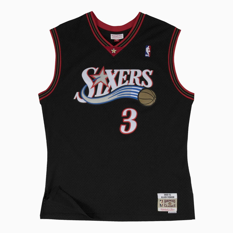 Philadelphia 76ers - 1997 Allen Iverson Dark Jersey