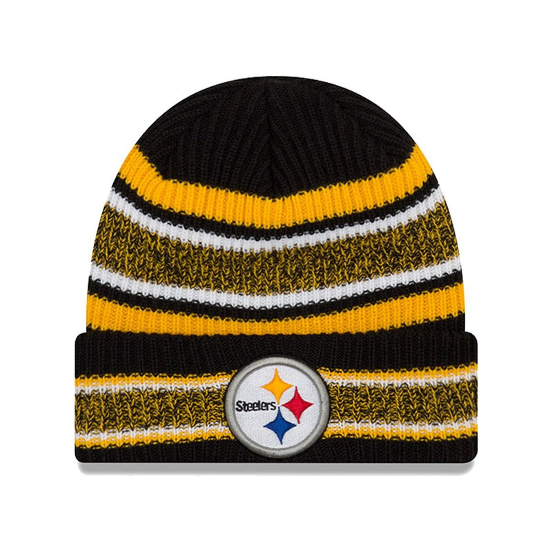 Pittsburgh Steelers New Era Vintage Stripe Knit Hat