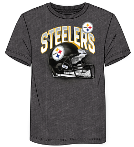 Pittsburgh Steelers - Men's Iconic Tri-Blend End Around T-Shirt