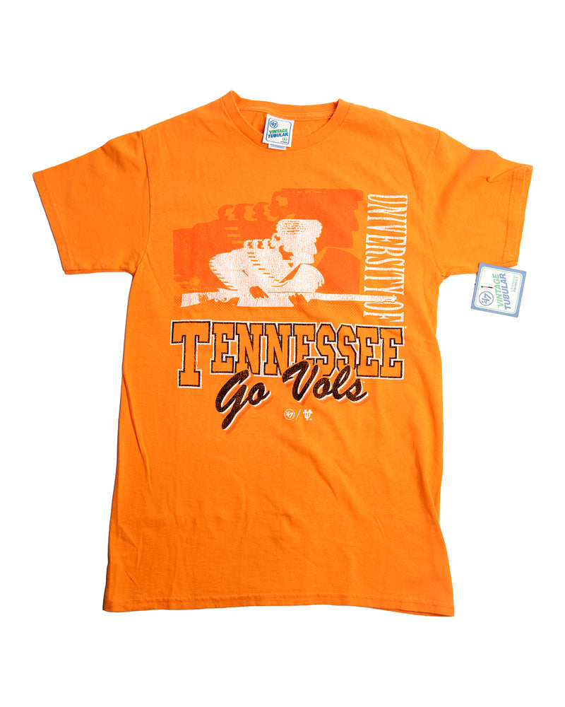 Tennessee Volunteers - Vin Dt Tangerine Stadium Status Vintage Tubular T-Shirt