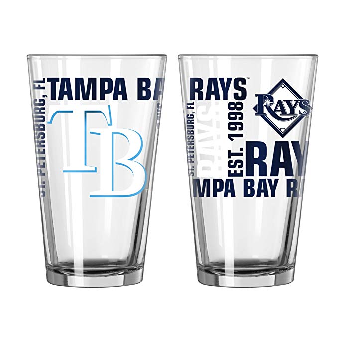 Tampa Bay Rays Pint Glass