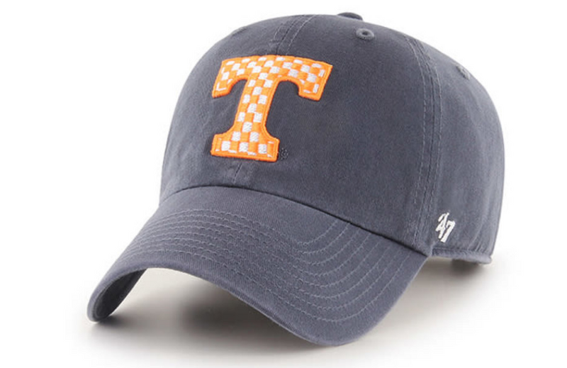 Tennessee Volunteers - Vintage Navy Clean Up Hat, 47 Brand
