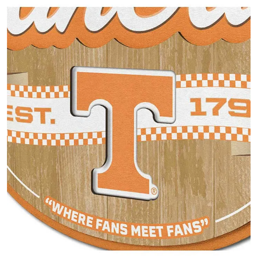 Tennessee Volunteers - Fan Cave Sign Wall Frame