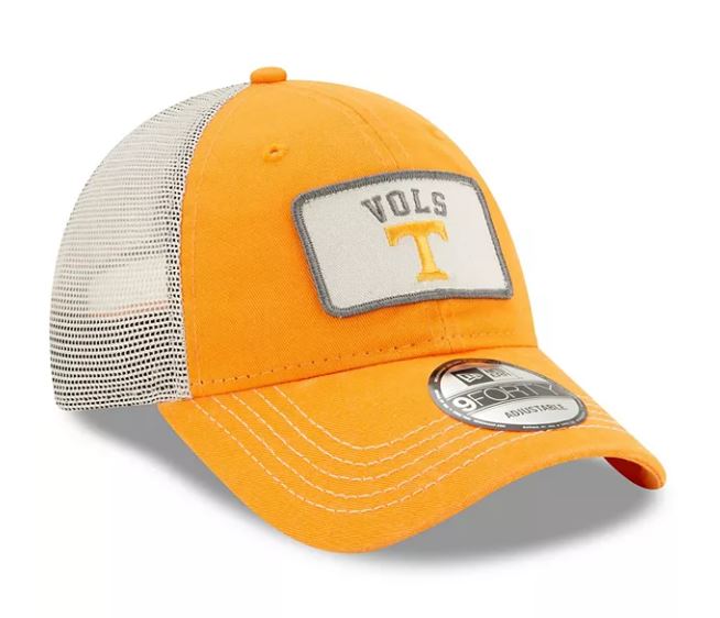 Tennessee Volunteers - Patch Trucker 9Forty Adjustable Snapback Hat, New Era