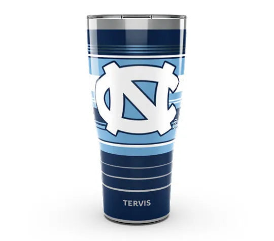 North Carolina Tar Heels - Hype Stripes Stainless Steel Tumbler