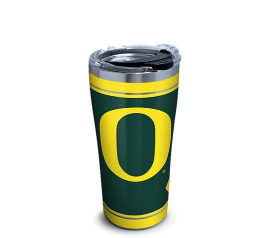 Oregon Ducks Campus Stainless Steel With Hammer Lid 20 Oz Tumbler