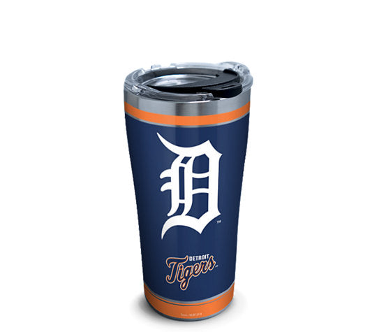  MLB Detroit Tigers Home Run Stainless Steel With Hammer Lid 20 Oz