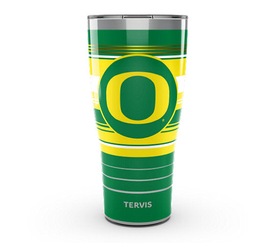 Oregon Ducks - Hype Stripes Stainless Steel Tumbler