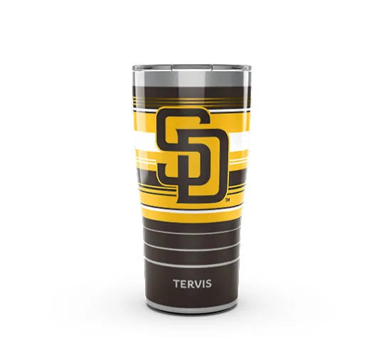 San Diego Padres - MLB Hype Stripes Stainless Steel Tumbler