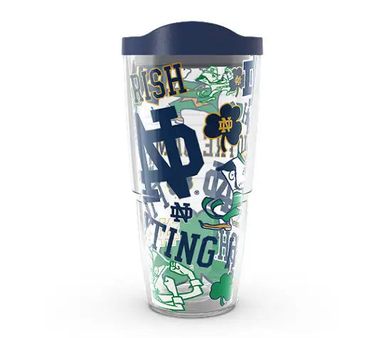 Notre Dame Fighting Irish - All Over Plastic Tumbler