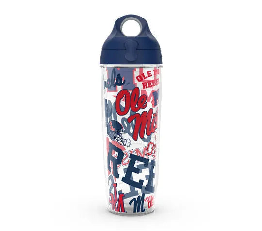 Ole Miss Rebels - All Over Plastic Tumbler