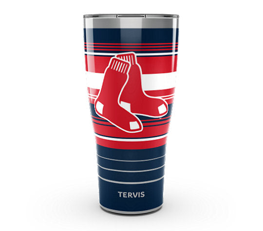 Boston Red Sox - MLB Hype Stripes Stainless Steel Tumbler