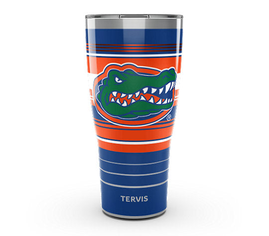 Florida Gators - Hype Stripes Stainless Steel Tumbler