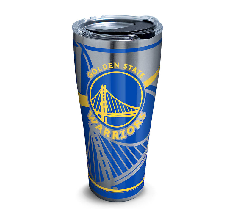 NBA Golden State Warriors Paint Stainless Steel With Hammer Lid 30 Oz Tumbler