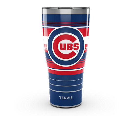 Chicago Cubs - MLB Hype Stripes Stainless Steel Tumbler