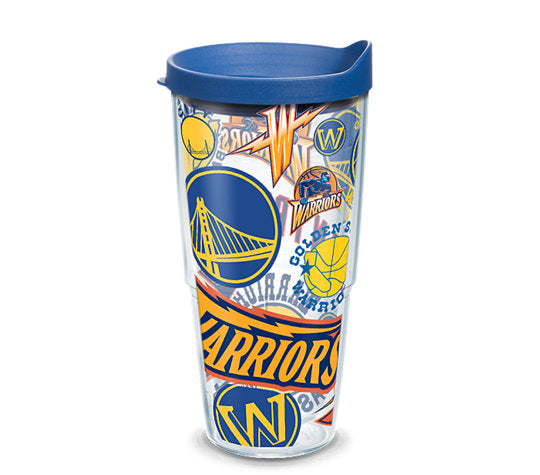 Golden State Warriors - NBA All Over Plastic Tumbler