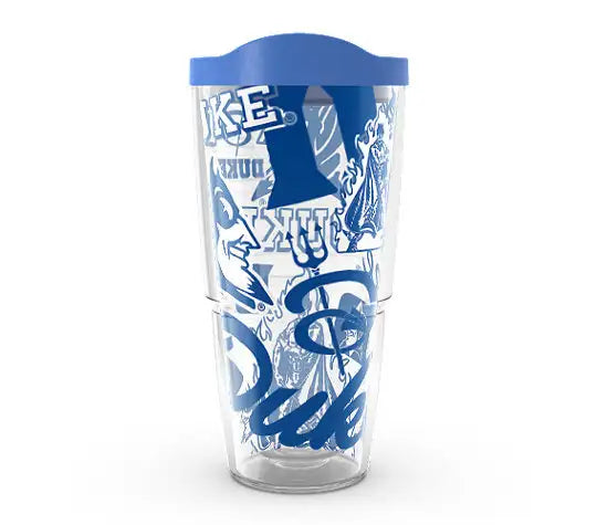 Duke Blue Devils - All Over Plastic Tumbler