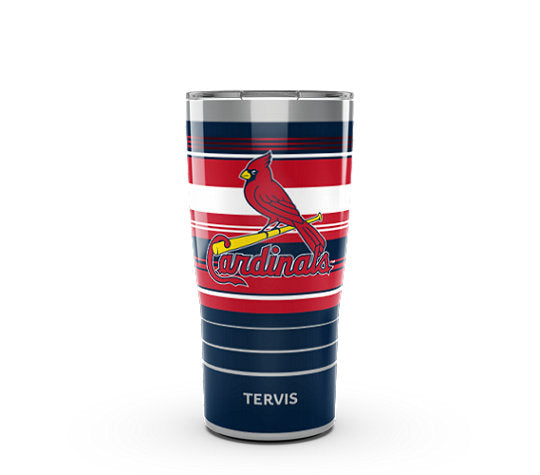 St. Louis Cardinals - MLB Hype Stripes Stainless Steel Tumbler