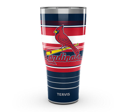 St. Louis Cardinals - MLB Hype Stripes Stainless Steel Tumbler