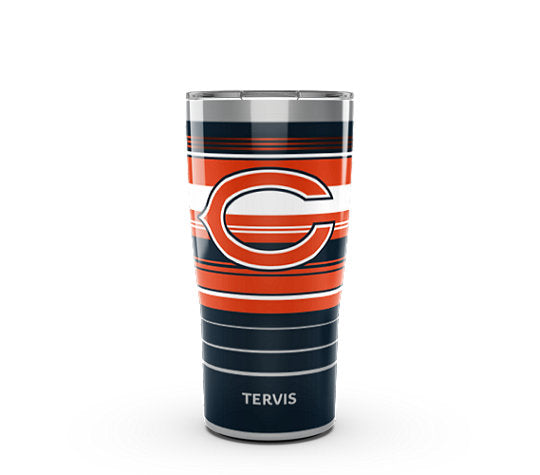 Chicago Bears - NFL Hype Stripes Stainless Steel Tumbler