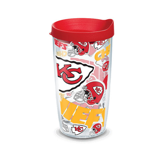 Kansas City Chiefs - All Over Wrap Plastic Tumbler