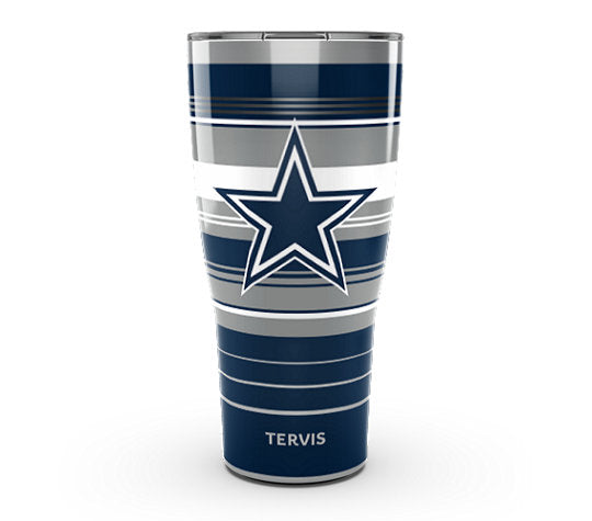 Dallas Cowboys - NFL Hype Stripes Stainless Steel Tumbler