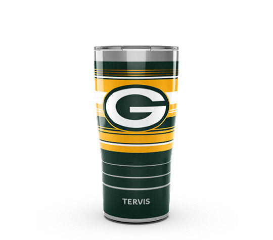 Green Bay Packers - NFL Hype Stripes Stainless Steel Tumbler