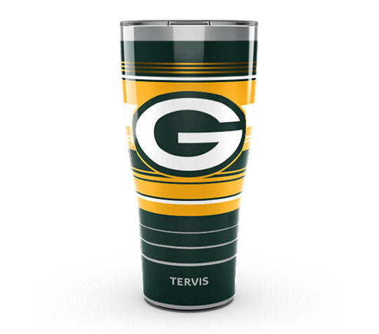 Green Bay Packers - NFL Hype Stripes Stainless Steel Tumbler