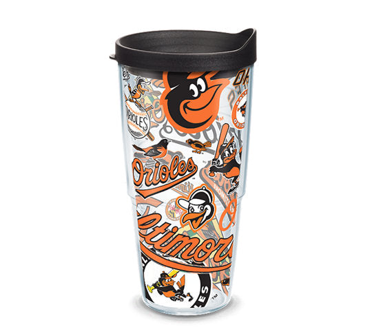 Baltimore Orioles - All Over Plastic Tumbler