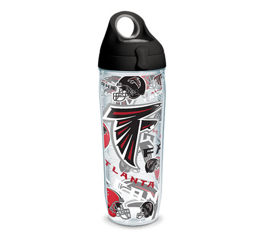 Atlanta Falcons - All Over 24oz Water Bottle