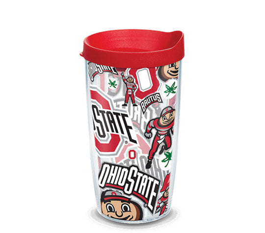 Ohio State Buckeyes - All Over Plastic Tumbler