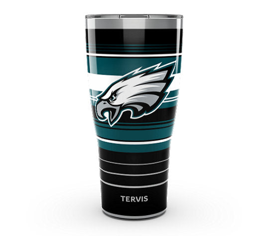 Philadelphia Eagles - NFL Hype Stripes Stainless Steel Tumbler