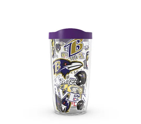 Baltimore Ravens - NFL All Over Plastic Tumbler