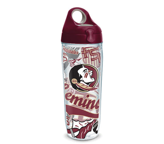 Florida State Seminoles - All Over 24oz Water Bottle