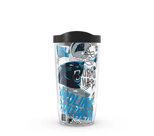 Carolina Panthers - All Over Plastic Tumbler