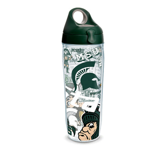 Michigan State Spartans - All Over 24oz Water Bottle