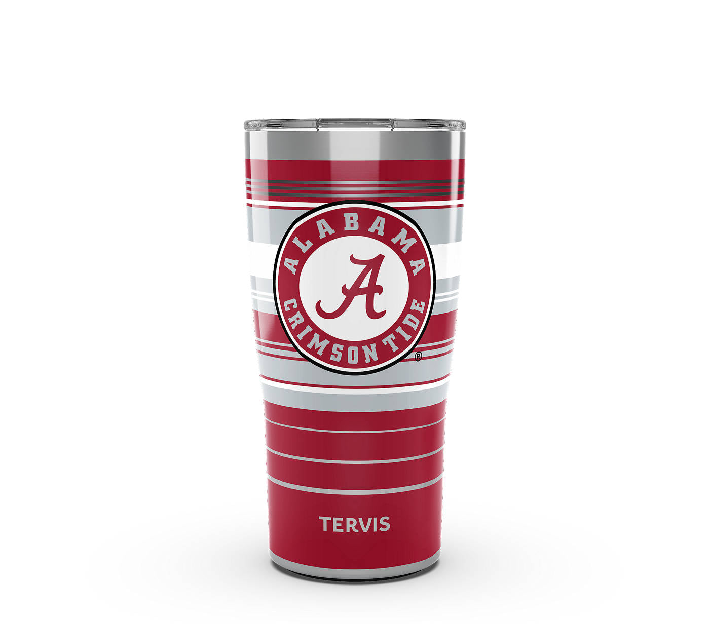 Alabama Crimson Tide - Hype Stripes Stainless Steel Tumbler