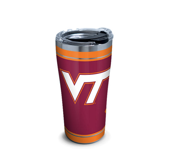 Virginia Tech Hokies Campus Stainless Steel With Hammer Lid 20 Oz Tumbler