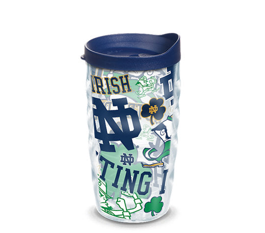 Notre Dame - All Over R1.WAV.CL1.W 10oz Tervis Cup