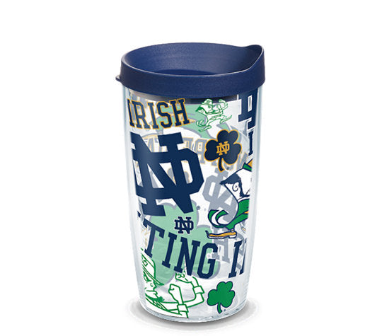Notre Dame Fighting Irish - All Over Plastic Tumbler